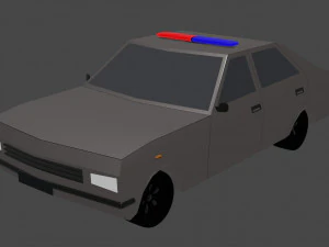 police car 3D Model