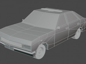 police car Modèle 3D