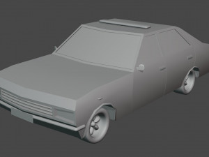 police car Modèle 3D