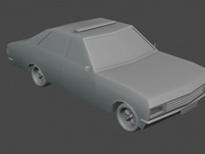 police car Modèle 3D