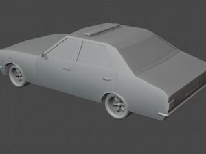 police car Modèle 3D