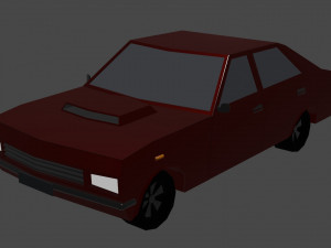 muscle car 3D Model
