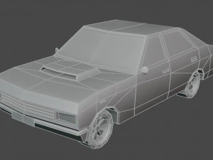 muscle car 3D Model