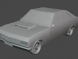 muscle car 3D Model