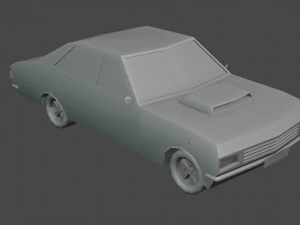 muscle car 3D Model