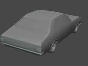 muscle car 3D Model