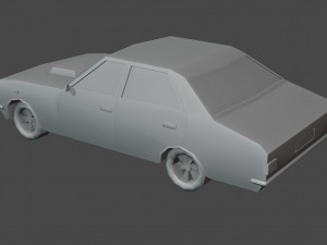 muscle car Modelo 3D