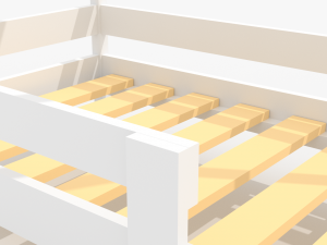 child bed Modelo 3D