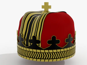 mahkota kerajaan Model 3D