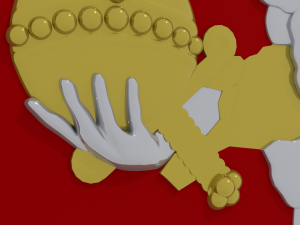 emblem of the vologda region Model 3D
