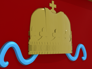emblem of the vologda region Model 3D