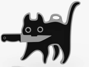 knifecat 3D Model