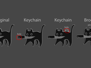 knifecat Model 3D