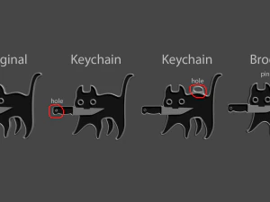 knifecat 3D Model