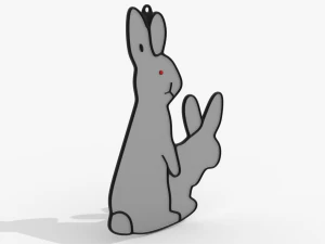 lapin Modèle 3D