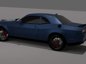 dodge srt hellcat 3D Model