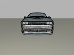 dodge srt hellcat Modelo 3D