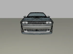 dodge srt hellcat 3D Model