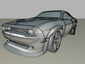 dodge srt hellcat Modelo 3D