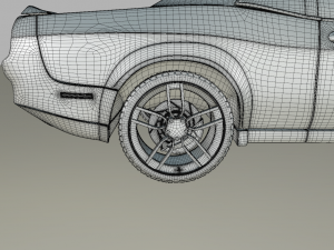 dodge srt hellcat Modelo 3D