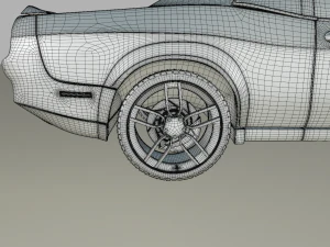 dodge srt hellcat 3D Model
