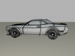 dodge srt hellcat Modelo 3D