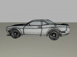 dodge srt hellcat 3D Model