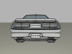 dodge srt hellcat Modelo 3D