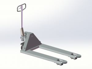 hydraulic hand pallet trolley Modelo 3D