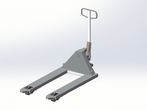 hydraulic hand pallet trolley Modelo 3D