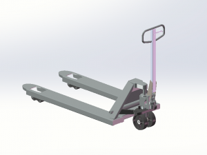 hydraulic hand pallet trolley Modelo 3D