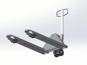 hydraulic hand pallet trolley 3D Model
