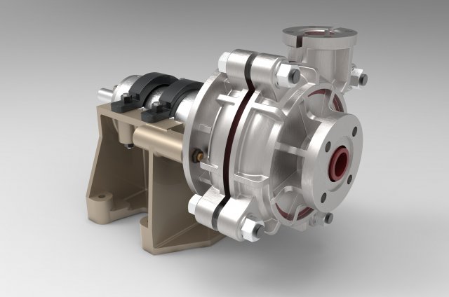 precision centrifugal pump Modelo 3D .c4d .max .obj .3ds .fbx .stl .blend 
