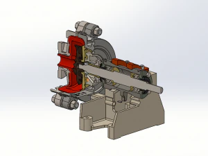 bomba centr&iacute;fuga de precis&atilde;o Modelo 3D