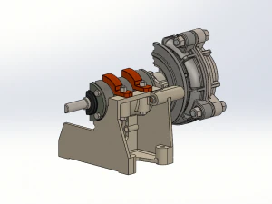 bomba centr&iacute;fuga de precis&atilde;o Modelo 3D