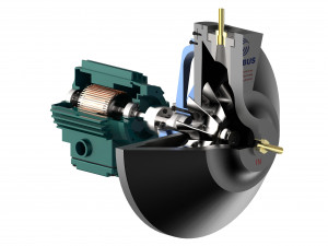 water pump assembly Modelo 3D