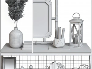 industrial set 3D Model
