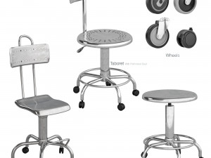 hospital equipment collection Model 3D
