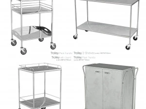 hospital equipment collection 3D Model