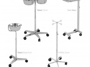 hospital equipment collection Model 3D