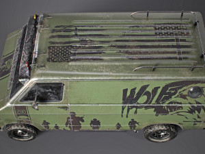 dodge tradesman van 1974 3D Model