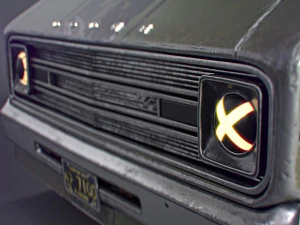 dodge tradesman van 1974 3D Model