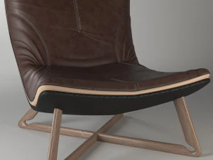 안락의자 3D 모델