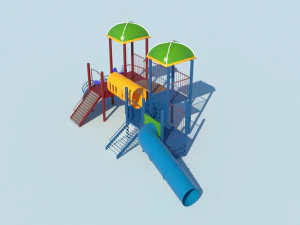 kids playground equipment 3D Model