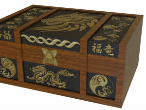 casket 3D Model