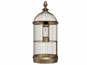 vintage birdcage 3D Model
