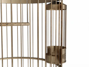 vintage birdcage 3D Model