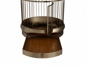 vintage birdcage 3D Model