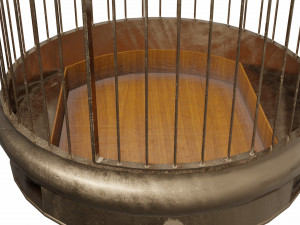 vintage birdcage 3D Model