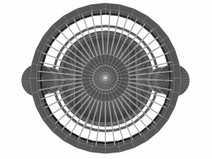vintage birdcage 3D Model